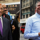 Bill Thompson (Andrew Burton/Getty Images); Bill de Blasio (Spencer Platt/Getty Images)